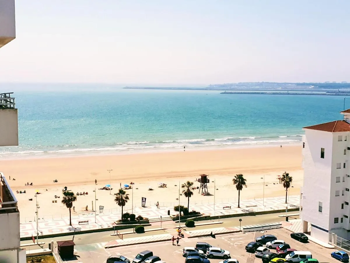 Lägenhet Apartamento Moderno 1ª Linea De Playa Valdelagrana El Puerto de Santa María Spanien